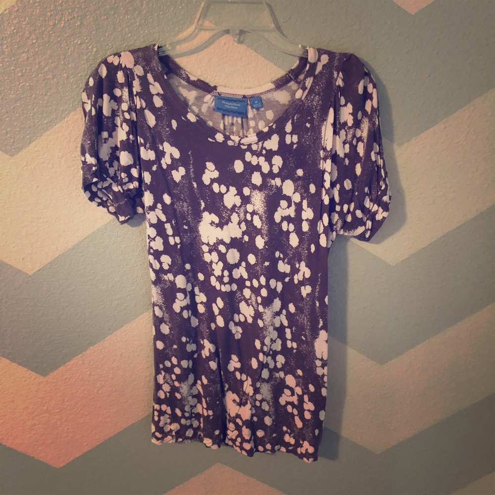 Modern print T-shirt